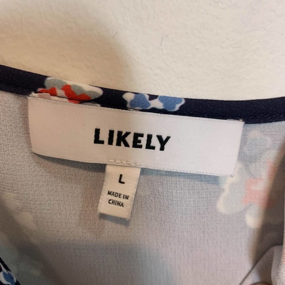 LIKELY Kinney slip dress Scattered Garden Floral 90s y2k spaghetti straps navy - Picture 7 of 12